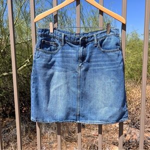 GAP Women’s Denim Skirt Size 31 Tall Grand Color Denim
